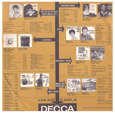 Decca / A New World of Sound...On Decca (1965)