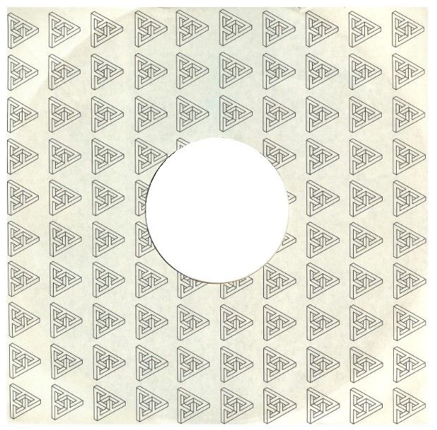 Infinity / Repeated Triangle Design (1978) / White, Black