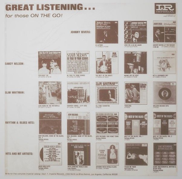 Imperial / Great Listening for Those On the Go! (1965)