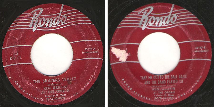 Griffin, Ken / The Skaters Waltz (1949) / Rondo 45197 (Single, 7" Vinyl)