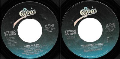 Jones, George / Same Ole Me (1981) / Epic 14-02696 (Single, 7&quot; Vinyl)