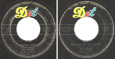 Hunter, Tab / Young Love (1956) / Dot 45-15533 (Single, 7&quot; Vinyl)