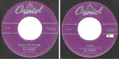 Anthony, Ray / The Man With the Horn (1951) / Capitol F-1622 (Single, 7&quot; Vinyl)