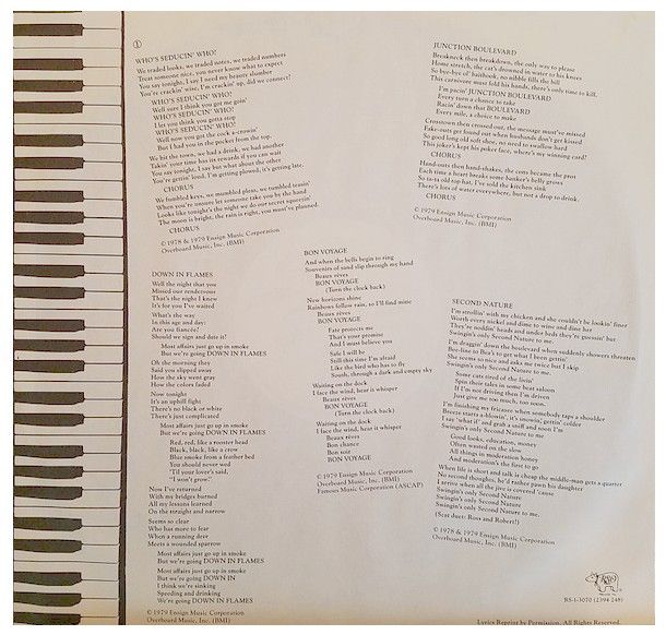 Kraft, Robert / Moodswing (1979) / RSO RS-1-3070