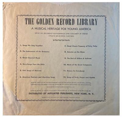 Uncredited Artists / The Golden Record Library (1959)