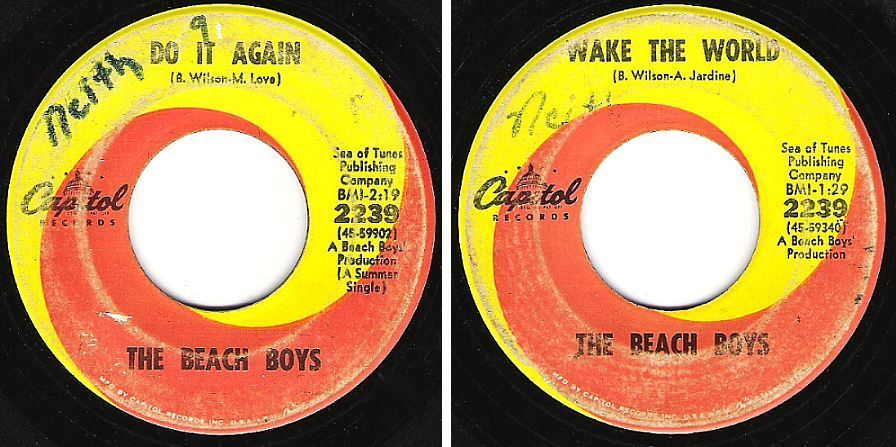 Beach Boys, The / Do It Again (1968) / Capitol 2239 (Single, 7" Vinyl)