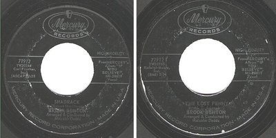 Benton, Brook / Shadrack (1961) / Mercury 71912 (Single, 7&quot; Vinyl)
