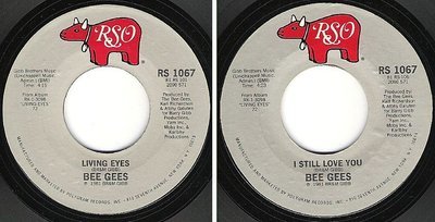 Bee Gees / Living Eyes (1981) / RSO RS-1067 (Single, 7&quot; Vinyl)