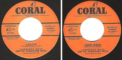Welk, Lawrence / Louise (1952) / Coral 9-60621 (Single, 7&quot; Vinyl)