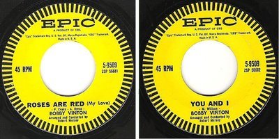 Vinton, Bobby / Roses Are Red (My Love) (1962) / Epic 5-9509 (Single, 7&quot; Vinyl)