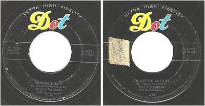 Vaughn, Billy / Singing Hills (1958) / Dot 45-15771 (Single, 7&quot; Vinyl)