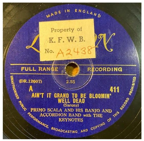 Scala, Primo / Ain&#39;t It Grand to be Bloomin&#39; Well Dead / London 411 / England