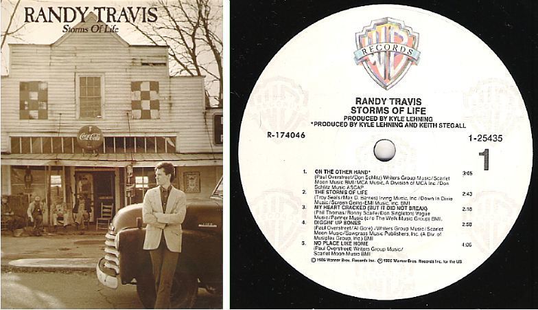 Travis, Randy / Storms of Life (1986) / Warner Bros. 1-25435 (Album, 12" Vinyl)