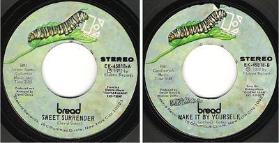 Bread / Sweet Surrender (1972) / Elektra EK-45818 (Single, 7&quot; Vinyl)