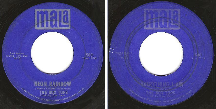 Box Tops, The / Neon Rainbow (1967) / Mala 580 (Single, 7" Vinyl)
