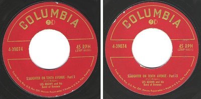 Brown, Les / Slaughter On Tenth Avenue (1950) / Columbia 4-39074 (Single, 7&quot; Vinyl)