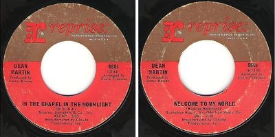 Martin, Dean / In the Chapel in the Moonlight (1967) / Reprise 0601 (Single, 7&quot; Vinyl)