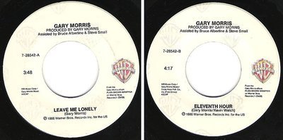 Morris, Gary / Leave Me Lonely (1986) / Warner Bros. 7-28542 (Single, 7&quot; Vinyl)