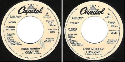 Murray, Anne / Lucky Me (1980) / Capitol P-4848 (Single, 7&quot;  Vinyl) / Promo