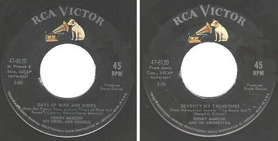 Mancini, Henry / Days of Wine and Roses (1963) / RCA Victor 47-8120 (Single, 7&quot; Vinyl)