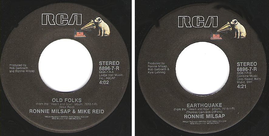 Milsap, Ronnie (+ Mike Reid) / Old Folks (1988) / RCA 6896-7-R (Single, 7&quot; Vinyl)