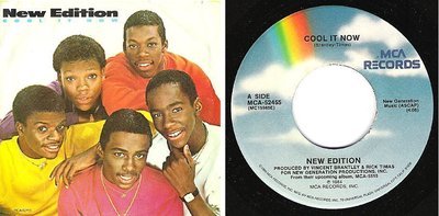 New Edition / Cool It Now (1984) / MCA 52455 (Single, 7&quot; Vinyl)