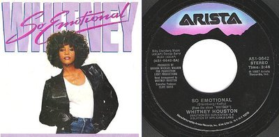 Houston, Whitney / So Emotional (1987) / Arista AS1-9642 (Single, 7&quot; Vinyl)