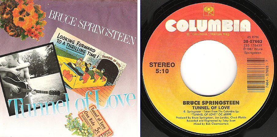 Springsteen, Bruce / Tunnel Of Love (1987) / Columbia 38-07663 (Single, 7&quot; Vinyl)