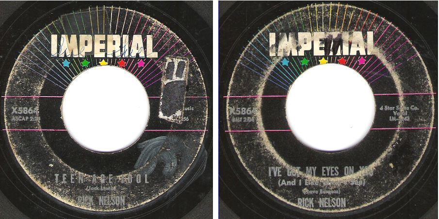 Nelson, Rick / Teen Age Idol (1962) / Imperial X5864 (Single, 7" Vinyl)