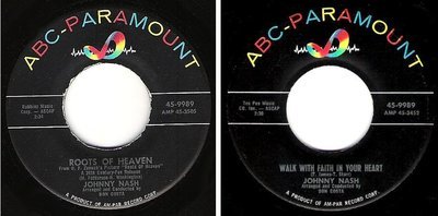 Nash, Johnny / Roots of Heaven (1958) / ABC-Paramount 45-9989 (Single, 7&quot; Vinyl)
