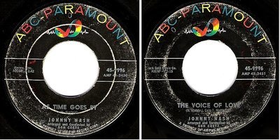 Nash, Johnny / As Time Goes By (1959) / ABC-Paramount 45-9996 (Single, 7&quot; Vinyl)