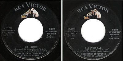 Mancini, Henry / Mr. Lucky (1960) / RCA Victor 47-7705 (Single, 7&quot; Vinyl)