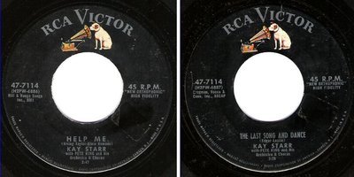 Starr, Kay / Help Me (1957) / RCA Victor 47-7114 (Single, 7&quot; Vinyl)