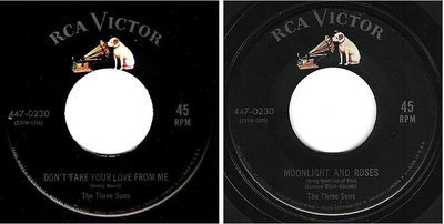 Three Suns, The / Don&#39;t Take Your Love From Me (1953) / RCA Victor 447-0230 (Single, 7&quot; Vinyl)