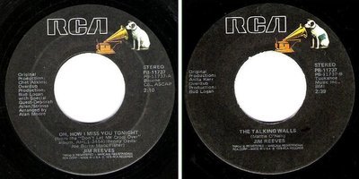 Reeves, Jim / Oh, How I Miss You Tonight (1979) / RCA PB-11737 (Single, 7&quot; Vinyl)