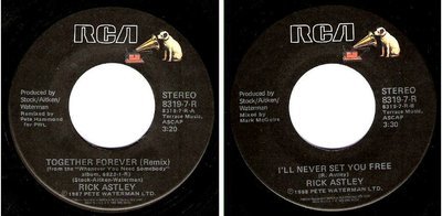 Astley, Rick / Together Forever (Remix) (1988) / RCA 8319-7-R (Single, 7&quot; Vinyl)