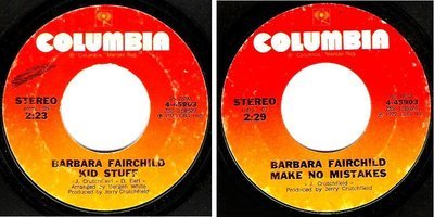 Fairchild, Barbara / Kid Stuff (1973) / Columbia 4-45903 (Single, 7&quot; Vinyl)