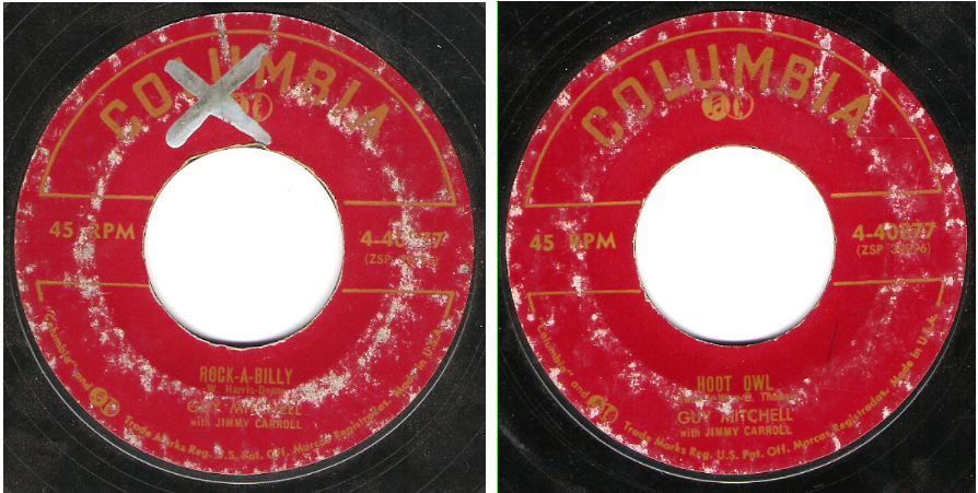 Mitchell, Guy / Rock-A-Billy (1957) / Columbia 4-40877 (Single, 7&quot; Vinyl)