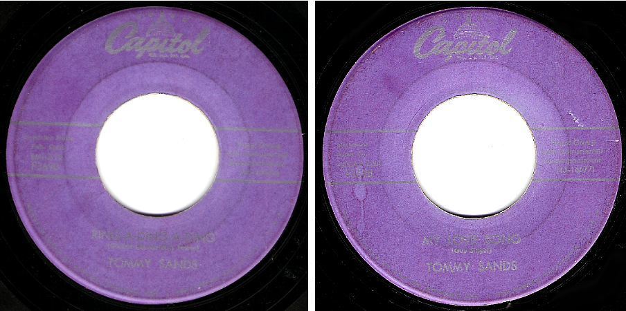 Sands, Tommy / Ring-A-Ding-A-Ding (1957) / Capitol F3690 (Single, 7" Vinyl)