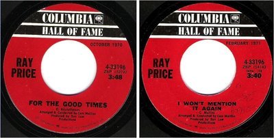 Price, Ray / For the Good Times (1971) / Columbia (Hall of Fame) 4-33196 (Single, 7&quot; Vinyl)