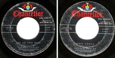 Avalon, Frankie / Just Ask Your Heart (1959) / Chancellor C-1040 (Single, 7&quot; Vinyl)