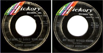 Ashworth, Ernest / I Love To Dance With Annie (1964) / Hickory 45-1265 (Single, 7&quot; Vinyl)
