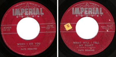 Domino, Fats / When I See You (1957) / Imperial X5454 (Single, 7" Vinyl)