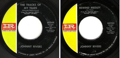 Rivers, Johnny / The Tracks of My Tears (1967) / Imperial 66244 (Single, 7" Vinyl)