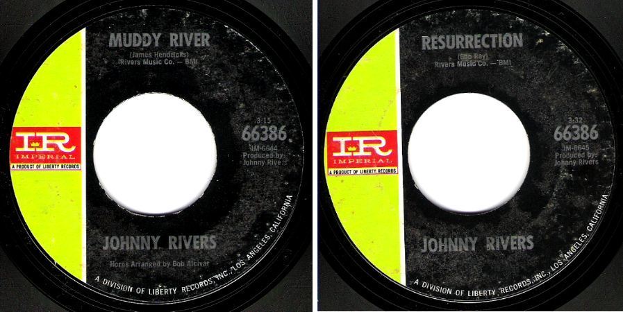 Rivers, Johnny / Muddy River (1969) / Imperial 66386 (Single, 7" Vinyl)