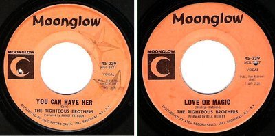 Righteous Brothers, The / You Can Have Her (1965) / Moonglow 45-239 (Single, 7&quot; Vinyl)
