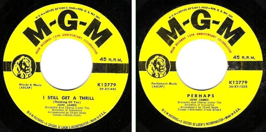James, Joni / I Still Get a Thrill (1959) / MGM K-12779 (Single, 7&quot; Vinyl)