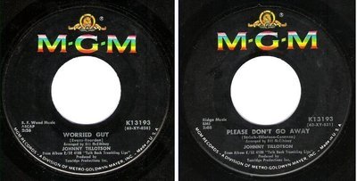Tillotson, Johnny / Worried Guy (1963) / MGM K-13193 (Single, 7&quot; Vinyl)