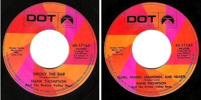 Thompson, Hank / Smoky the Bar (1968) / Dot 45-17163 (Single, 7&quot; Vinyl)