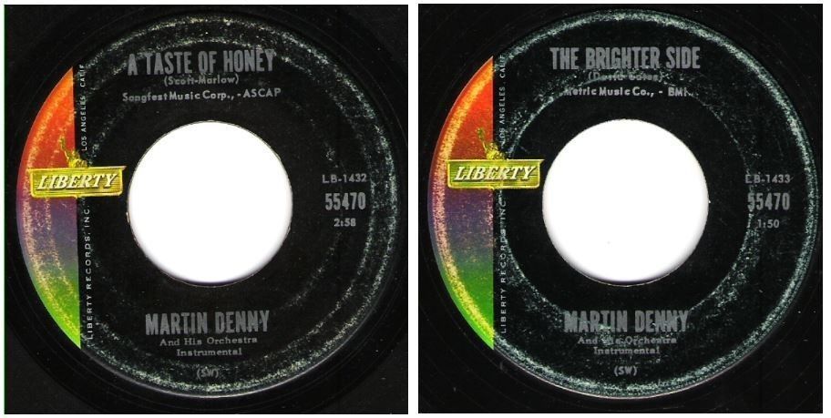 Denny, Martin / A Taste of Honey (1962) / Liberty 55470 (Single, 7" Vinyl)